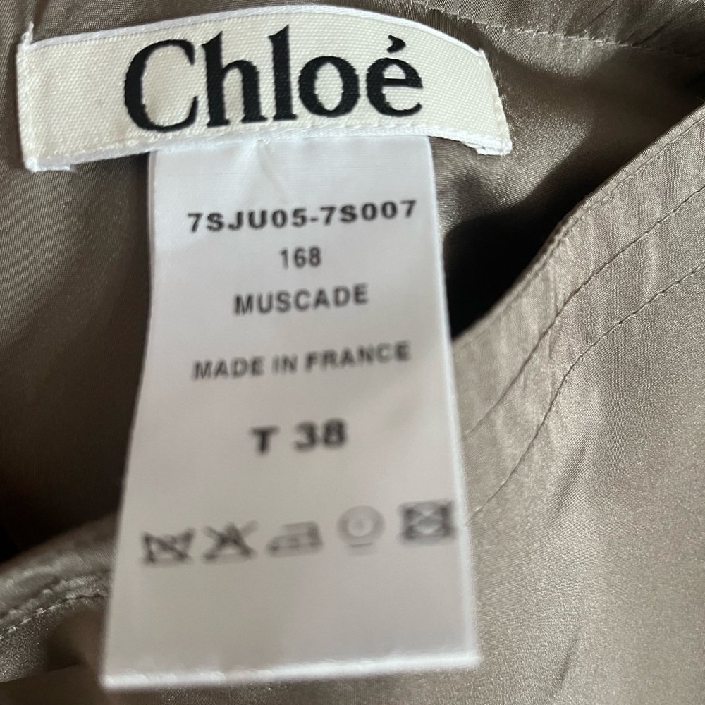 Chloe Brown Mini Skirt - Picture 3 of 4